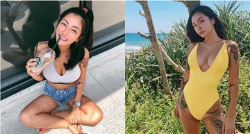 「國光女神」梁云菲高調愛!泳池「濕身熊抱」《麻辣鮮師》男星 火辣激吻畫面曝光