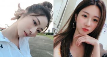 2女神辣穿「激短真理褲」!邪惡視角仰拍 「腿根春光」見客好害羞