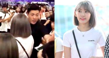 男粉衝破保全…手伸「宮脇咲良胸部位置」!路人緊急壓下狼爪 驚悚動圖瘋傳!