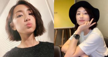 柯佳嬿搖車窗「噘嘴辦事」笑稱「得來速」 網友笑翻:這個分寸有拿捏好!