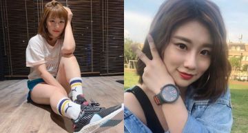 胸型全露!反骨「凡凡」鮮紅連身泳衣「東西半球見客」 網看傻:這個很深喔