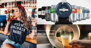 下班來我家喝一杯吧!KRUPS聯名海尼根推出「膠囊啤酒機」,世界精釀啤酒任你暢飲人生!