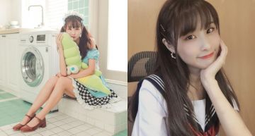 單眼皮正妹「泥泥汝」啦啦隊背心短裙「甜趴排球」!粉絲爆鼻血大喊:想當排球!