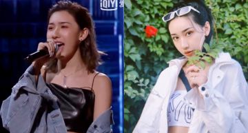 《新說唱2》球衣女Rapper「胸前挖深U」!鏈子「卡在深溝」畫面超兇!