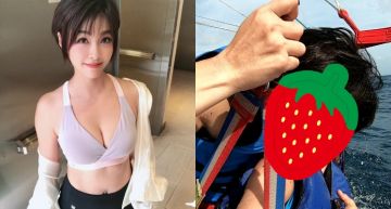 真的親下去!外景節目錄一半…小嫻忍不住「浪漫吻男星」全被拍下