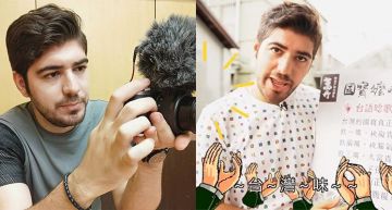 就是愛台灣 ! 超狂老外練台語「輪轉」無人敵,網喊 : 挑戰神人級別