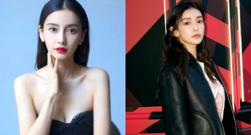 Angelababy「當場掀衣」!一彎腰「胸前走光」 放大一看「點點疑凸起」!