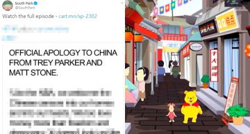 《南方四賤客》向中國道歉:習一點都不像維尼熊!長文再發回馬槍 網蓋樓:南方怎麼可能跪!