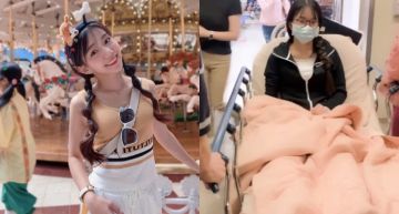 就醫畫面曝光!眾量級「家寧」半夜痛醒送急診...被通知「可能隨時開刀」現身說明病況