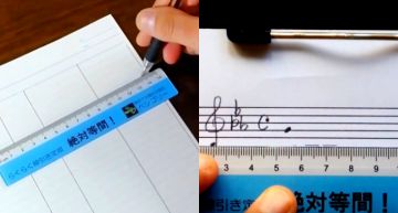 絕對「畫出平行線」!一隻尺、墊板就能完成 親自示範網看傻:滿足筆記魂!