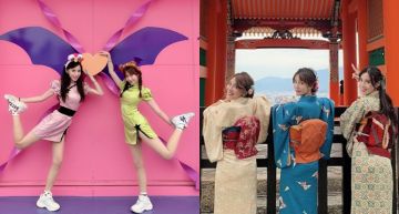 A瑤姊妹花出征日本!身開衩旗袍Cos「長腿春麗」辣翻天 網驚:中間小小兵最可愛♥