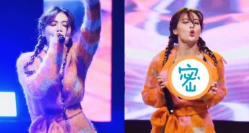 以為穿棉襖上台...泫雅high到一半「突扯衣領」炸出「雪白雙球」!網嚇壞:罩杯UP?