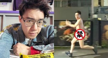 兌現「裸奔公約」!Toyz市民大道「當場脫褲」狂甩肚肉衝百米…網:有東西在晃