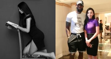 女主播「胸前太雄偉」!一彎腰「領口鬆開了」 NBA球星「偷看被抓包」!