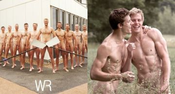 2020猛男月曆搶先看!英國划船隊脫光光一字排開 精壯肉體全網暴動:養眼靠這味啦!