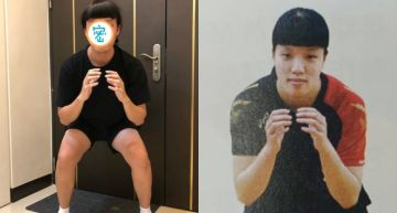 學校課本驚見「女版狠愛演」?「他」妹頭瀏海深蹲「還原程度100%」網:就是你啊!