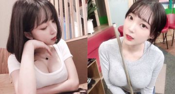 清純網紅甜扮兔耳娘! 雙手拉開超薄比基尼「E級巨球」直接炸出!