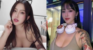 不輸DJ SODA!火辣DJ工作照曝光…貼身背心「中洞大開」超巨車頭燈彈出網推爆