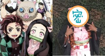 《鬼滅之刃》太夯!黑人少女「cos禰豆子」遭譏關版…暖心網友急「湧入安慰」:很可愛!