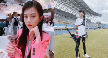 「貧乳界女神」封號搖搖欲墜!「白癡公主」運動會照片「調整護胸」前面隆起...網驚:有奶!