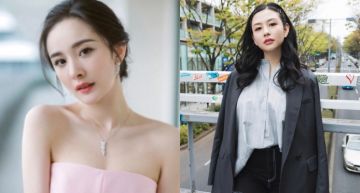 楊冪撞衫「邱淑貞17歲女兒」!「對比照片」曝光 網大嘆:歲月不饒人!