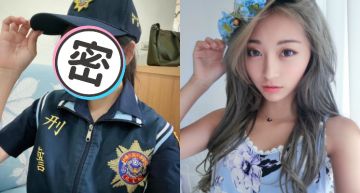 最美女警代言人!「G球子瑜」換警裝「拍片救亂世」 網猛哀嚎:快抓我~外面太險惡!