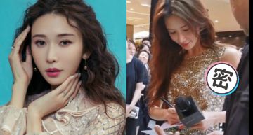 林志玲亮片禮服太緊繃!近距離接觸粉絲「包不住的肉」炸出胳肢窩 網驚呼:婚後老公寵過頭!
