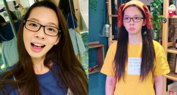 美到認不出來!滴妹「摘下眼鏡」仙氣逼人 「細繩小背心」網暴動:完全認不出!