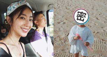 隋棠、Lucy根本同個模子印的!全家野放照曝光 「噘嘴古怪臉」嚇傻網:這是媽媽吧!
