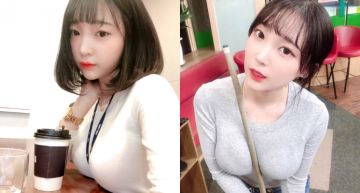 影/極短T印滿遊戲鍵! 韓國清純網紅「急遮長輩」 甜問:打一場嗎?