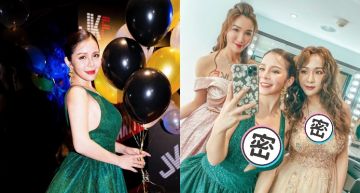 H級嫩模奪JKF女郎「性感美波獎」!深V禮服中洞大開超惹火 網嗨:全場最立體!