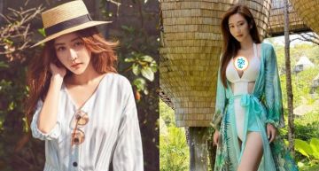 曾莞婷「0修圖身材照」曝光!中空裝配透膚罩衫 性感爆表羞喊:看光光了!