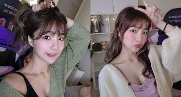沒洗頭謝罪!貝莉莓秀「I字深溝」北半球彈出 網:香爆!