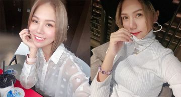 性感女神「蕾菈」換風格!平口上衣「長輩彈出」 酷炫笑:有胸部不適合