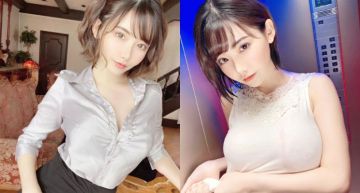 深田詠美辣過頭! 制服鈕扣不扣好「裙子一掀」:春光全外洩~