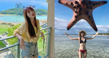 實況正妹辣曬「開腿」美照!網驚見「海星合影」開戰:會害死牠!