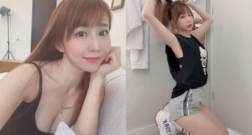 下麵給你吃!女神「梓梓」性感睡衣炸UU 按摩用具遭公開:我很會按