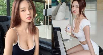 食物中毒住院!鋼琴女神「病照曝光」驚見深U小背心 網:穿多點!