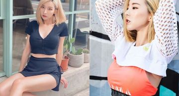 真人版晴子!奎丁「性感球衣」解放逆天長腿 網嗨:想打球