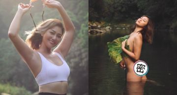 野系女神攻頂玉山「霸氣脫光」!性感曲線比基尼、丁字褲包不住 網嗨:最美風景!