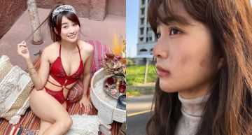 硬漢妹妹慘遭砂石車追撞「車頭全爛」!陳伊驚魂未定逃下車爆哭:阿伯怪閃不掉