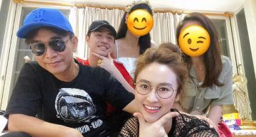 收三女兒手繪卡感動哭!吳宗憲深夜挖「愛女趴胸」舊照 網驚:憲哥都沒變!