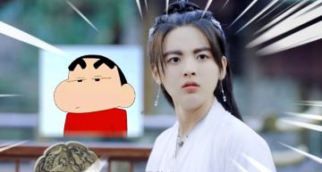 楊超越《且聽》被徐開騁畫成蠟筆小新眉 自嘲:還能眉目傳情嗎?