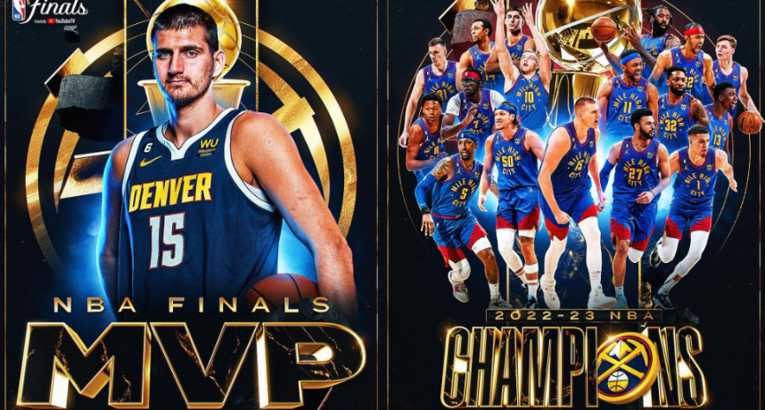 NBA／場下喝可樂，場上奪MVP！「小丑」Nikola Jokic奪下Final MVP　只差常規賽MVP締造大滿貫