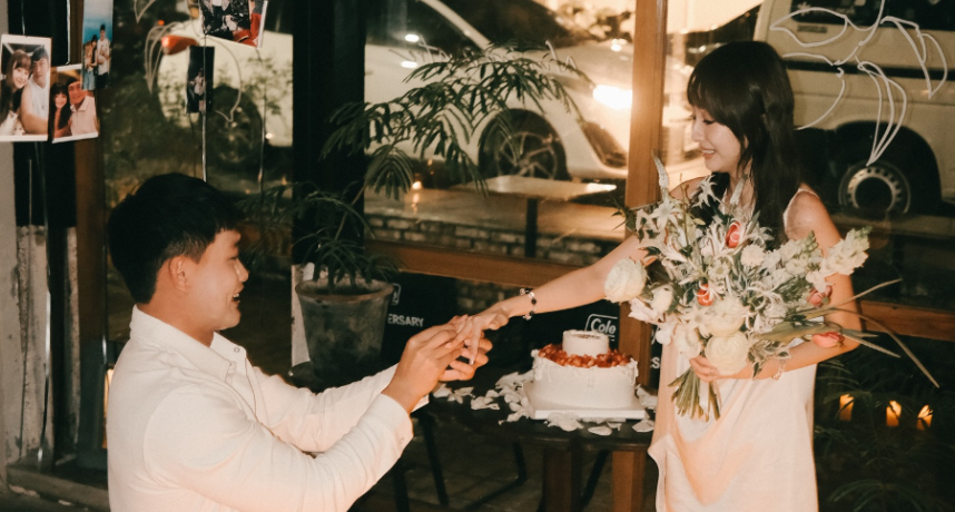 味全龍球星劉基鴻向16.5萬網美女友求婚成功！她甜蜜發文：我們一直都很珍惜彼此，我們都願意