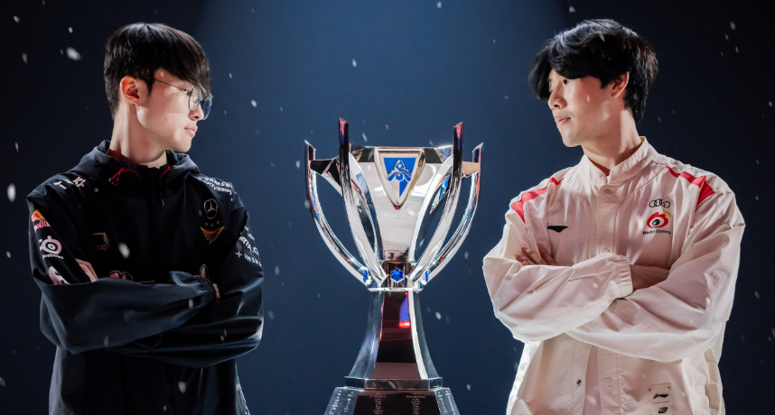 《英雄聯盟》／這就是LOL之神！T1 3：0擊敗微博 Faker生涯第四冠