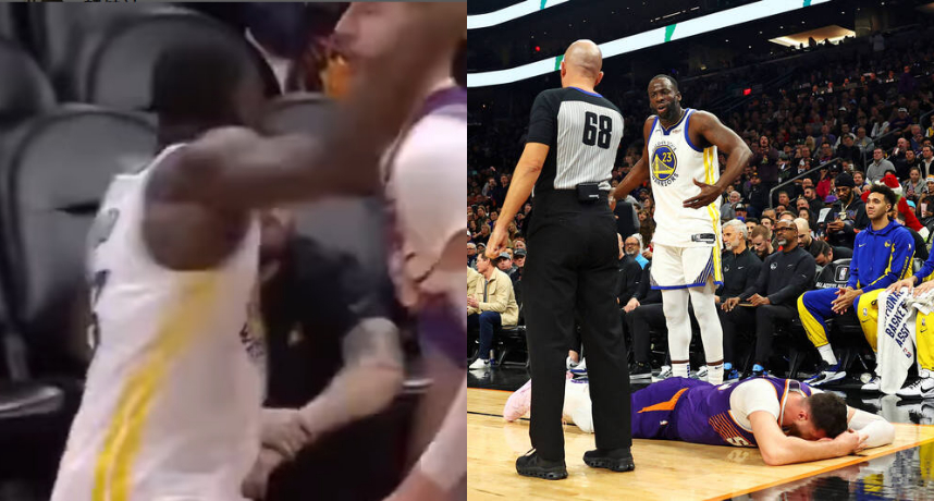 NBA／「綠師傅」再出招！360度大擺拳KO太陽中鋒 吞下二級惡意犯規又被驅逐出場