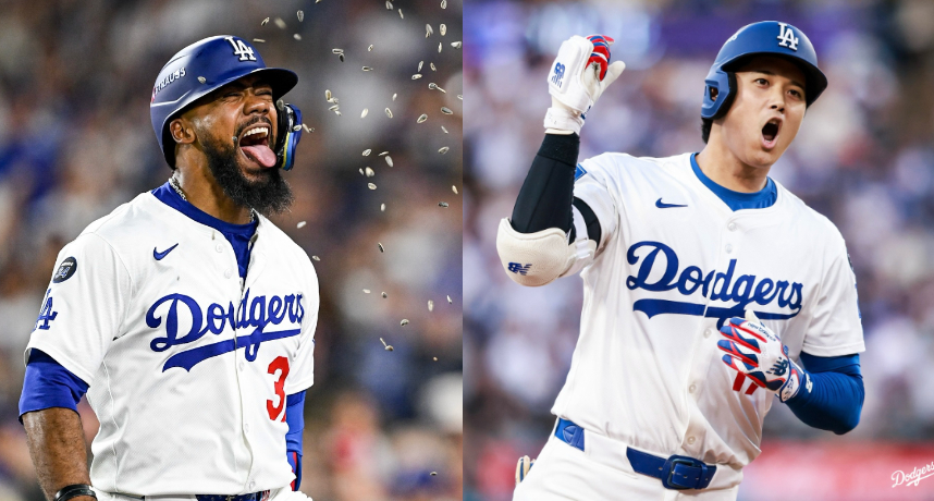 MLB／西語老師、大谷翔平分別貢獻雙響砲！外卡賽道奇10：5擊敗紅人奪下首勝