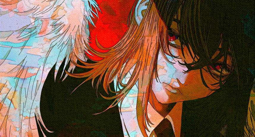 《劇場版 練鋸人 蕾潔篇》片頭、片尾曲歌手米津玄師繪製天使惡魔！粉絲驚喊：米津真得太強了...