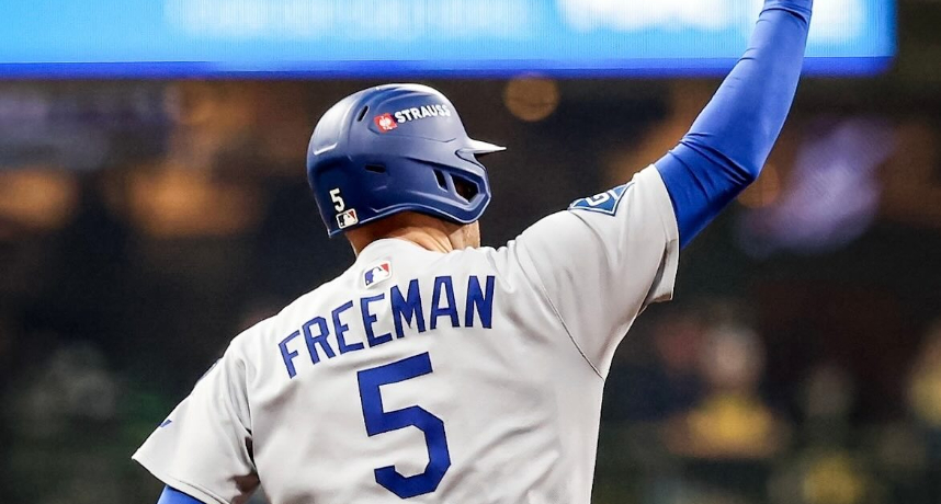MLB／自由人致勝陽春砲！道奇隊再見三振以 2：1 奪下國聯冠軍系列戰首場勝利